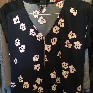 floral top from Express
